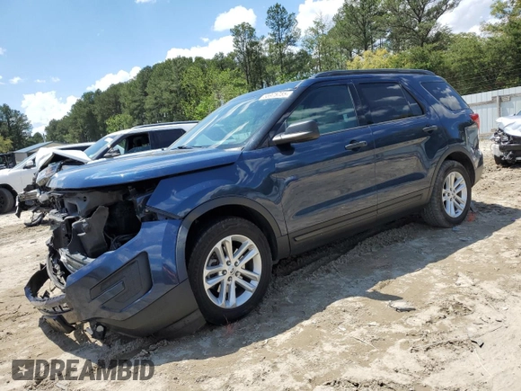 2017 Ford Explorer z VIN 1FM5K7B83HGC50861, wystawiony jako Copart lot #55975755 z przebiegiem 138 389 mil mil oraz Szkoda całkowita • Salvage title. Historia ofert i sprzedaży dostępna na DreamBid. Obrazek 1.