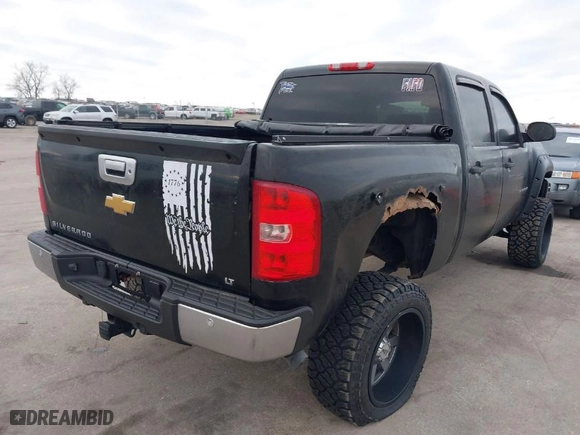 2012 Chevrolet Silverado 1500 LT with VIN 1GCPKSE72CF196471, listed as a IAAI auction lot 41294801 with 155,000 mi miles. Bid and sale history available at carsss.com. Image 4.