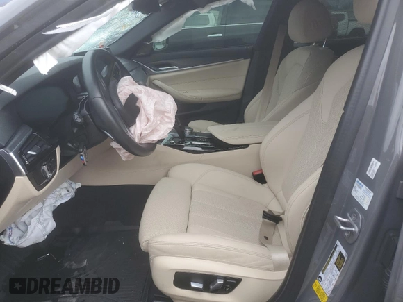 2022 BMW 5 Series 530i с VIN WBA53BH01NCJ56449, выставлен на аукционе Copart как лот 46634985 с пробегом Не указан миль и Списание • Salvage title. История ставок и продаж доступна на DreamBid. Изображение 7.