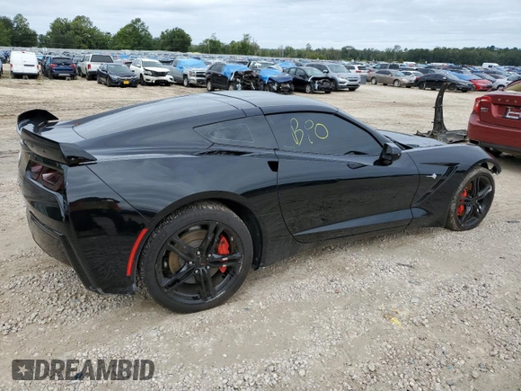 2016 Chevrolet Corvette 2LT with VIN 1G1YD2D7XG5117049, listed as a Copart auction lot 69628113 with 57,313 mi miles. Bid and sale history available at carsss.com. Image 3.