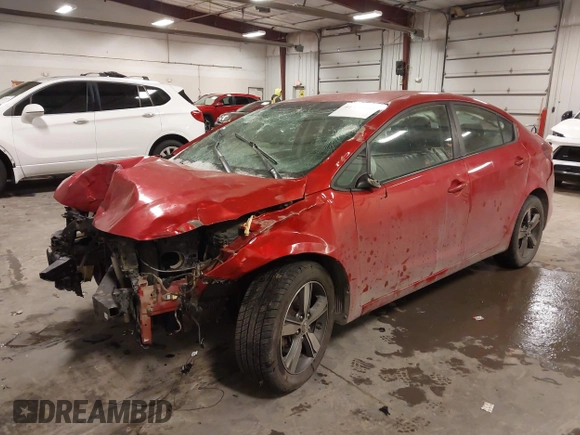 2018 Kia Forte LX with VIN 3KPFL4A71JE191635, listed as a IAAI auction lot 41318846 with 129,566 mi miles and . Bid and sale history available at DreamBid. Image 6.