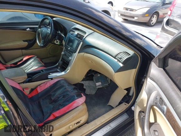 2008 Acura TL with VIN 19UUA66248A023699, listed as a IAAI auction lot 42047324 with 1 mi miles. Bid and sale history available at carsss.com. Image 5.