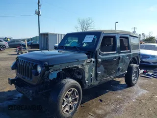 2018 Jeep Wrangler Unlimited Sport S с VIN 1C4HJXDG4JW150840, выставлен на аукционе IAAI как лот 41674204 с пробегом 96 177 миль миль и . История ставок и продаж доступна на DreamBid. Изображение 2.