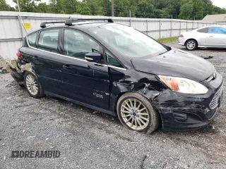 2016 Ford C-Max Energi SEL with VIN 1FADP5CU5GL113952, listed as a Copart auction lot 62611224 with 172,513 mi miles and Salvage Title. Bid and sale history available at carsss.com. Image 4.