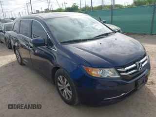 2015 Honda Odyssey EX-L z VIN 5FNRL5H62FB008681, wystawiony jako IAAI lot #42060381 z przebiegiem 128 372 mil mil oraz . Historia ofert i sprzedaży dostępna na DreamBid. Obrazek 1.