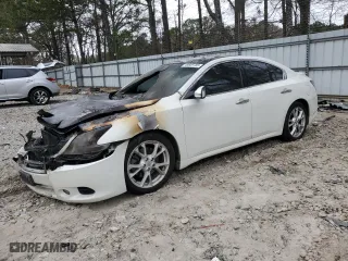 2013 Nissan Maxima 3.5 SV w/Sport Pkg with VIN 1N4AA5AP4DC843462, listed as a Copart auction lot 49609785 with 0 mi miles and Non Repairable. Bid and sale history available at carsss.com. Image 1.