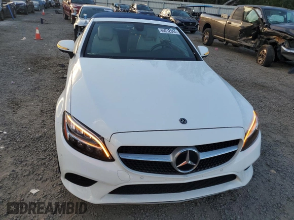 2019 Mercedes-Benz C 300 with VIN WDDWK8EB8KF791235, listed as a Copart auction lot 85212844 with Not provided miles and Salvage title. Bid and sale history available at DreamBid. Image 5.