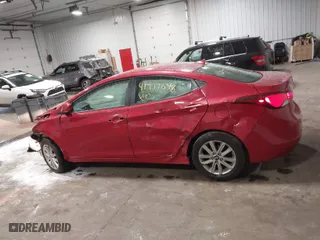 2016 Hyundai Elantra SE with VIN KMHDH4AE1GU556831, listed as a IAAI auction lot 41717048 with 91,730 mi miles. Bid and sale history available at carsss.com. Image 14.