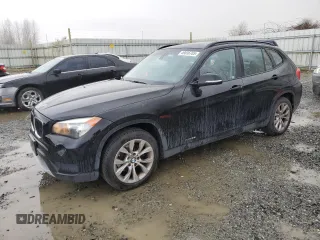 2013 BMW X1 xDrive28i with VIN WBAVL1C53DVR91761, listed as a Copart auction lot 49536705 with 166,700 mi miles and Clean Title. Bid and sale history available at carsss.com. Image 1.