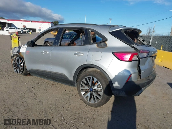 2020 Ford Escape SE Sport Hybrid with VIN 1FMCU0BZ9LUC42551, listed as a IAAI auction lot 40038986 with Not Provided miles and . Bid and sale history available at carsss.com. Image 3.