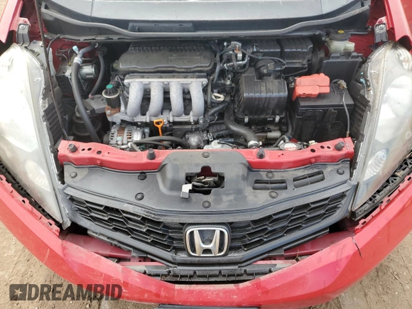 2012 Honda Fit Sport with VIN JHMGE8H52CC039480, listed as a Copart auction lot 48185445 with 106,663 mi miles and Salvage Title. Bid and sale history available at DreamBid. Image 12.