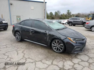 2020 Toyota Corolla SE with VIN 5YFP4RCE0LP013842, listed as a Copart auction lot 47954995 with 80,265 mi miles and Non Repairable. Bid and sale history available at carsss.com. Image 4.
