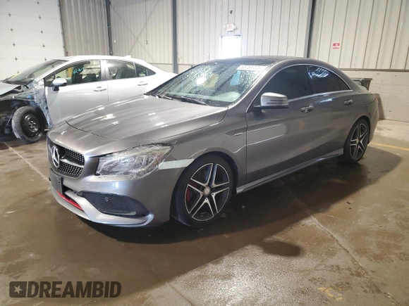 2018 Mercedes-Benz CLA 250 with VIN WDDSJ4EB2JN517818, listed as a Copart auction lot 63751725 with 94,120 mi miles and Clean title. Bid and sale history available at DreamBid. Image 1.