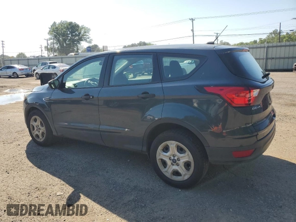 2019 Ford Escape S with VIN 1FMCU0F7XKUB48010, listed as a Copart auction lot 56246225 with 46,265 mi miles and Salvage title. Bid and sale history available at DreamBid. Image 2.