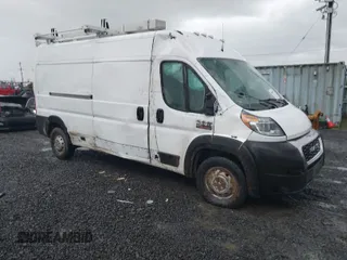 2020 Ram ProMaster Cargo with VIN 3C6TRVDG2LE139671, listed as a IAAI auction lot 41089870 with 64,821 mi miles. Bid and sale history available at carsss.com. Image 1.