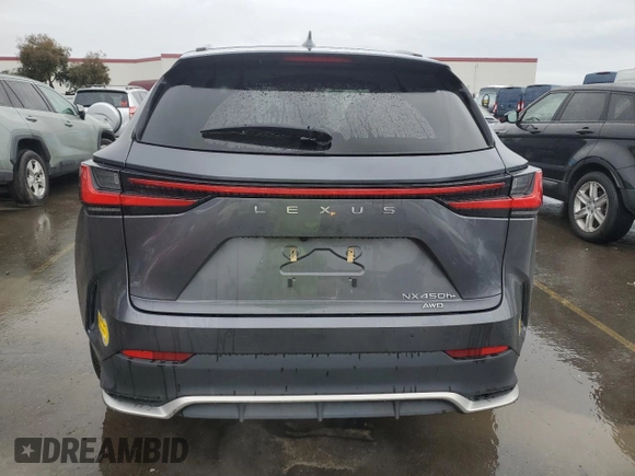 2022 Lexus NX with VIN JTJKKCFZ8N2007717, listed as a Copart auction lot 87477134 with 39,397 mi miles and Salvage Title. Bid and sale history available at carsss.com. Image 6.