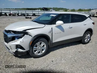 2022 Chevrolet Blazer LT z VIN 3GNKBCR49NS125094, wystawiony jako Copart lot #54973945 z przebiegiem 29 257 mil mil oraz Szkody całkowita. Historia ofert i sprzedaży dostępna na DreamBid. Obrazek 1.