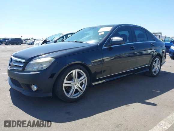 2009 Mercedes-Benz C 300 Sport with VIN WDDGF54X29R042525, listed as a IAAI auction lot 42596150 with 141,430 mi miles and . Bid and sale history available at DreamBid. Image 17.