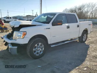2014 Ford F-150 XL with VIN 1FTFW1ET1EFC08071, listed as a Copart auction lot 47290205 with 151,359 mi miles and Salvage Title. Bid and sale history available at carsss.com. Image 1.