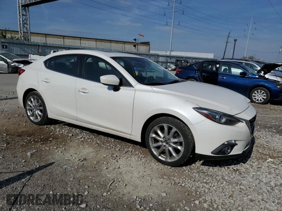 2014 Mazda 3 S Grand Touring with VIN JM1BM1W33E1128500, listed as a Copart auction lot 78155804 with 137,371 mi miles and Salvage Title. Bid and sale history available at DreamBid. Image 4.