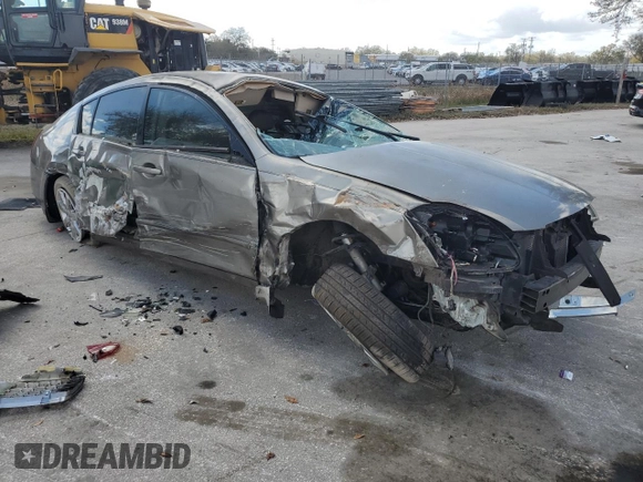 2006 Nissan Maxima 3.5 SE with VIN 1N4BA41E56C824581, listed as a Copart auction lot 44732605 with 185,036 mi miles and Salvage Title. Bid and sale history available at carsss.com. Image 4.