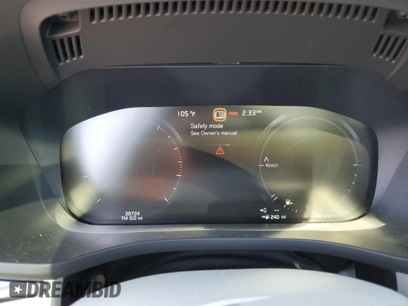 2021 Volvo XC60 Inscription Expression with VIN YV4BR0DK7M1811270, listed as a Copart auction lot 73054494 with 39,724 mi miles and Salvage title. Bid and sale history available at DreamBid. Image 9.