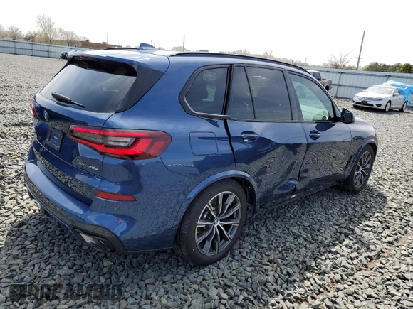 2021 BMW X5 xDrive45e z VIN 5UXTA6C07M9H87685, wystawiony jako Copart lot #54844365 z przebiegiem 61 969 mil mil oraz Szkoda całkowita • Salvage title. Historia ofert i sprzedaży dostępna na DreamBid. Obrazek 3.