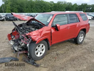 2014 Toyota 4Runner SR5 with VIN JTEZU5JR8E5071443, listed as a Copart auction lot 60155335 with Not provided miles and Salvage title. Bid and sale history available at DreamBid. Image 1.