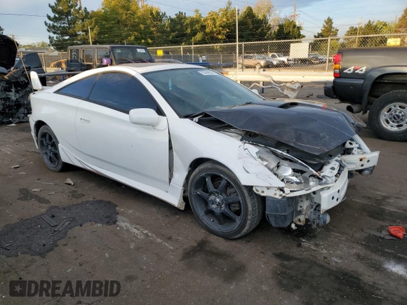 2001 Toyota Celica GTS with VIN JTDDY38T910048463, listed as a Copart auction lot 70444654 with 206,490 mi miles and Salvage Title. Bid and sale history available at carsss.com. Image 4.