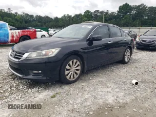 2015 Honda Accord EX-L with VIN 1HGCR2F87FA160442, listed as a Copart auction lot 58800635 with 122,809 mi miles and Salvage title. Bid and sale history available at DreamBid. Image 1.