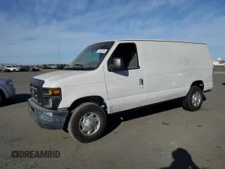 2014 Ford Econoline Cargo Commercial with VIN 1FTNE2EL9EDA50269, listed as a Copart auction lot 75552234 with 22,346 mi miles and Salvage title. Bid and sale history available at DreamBid. Image 1.