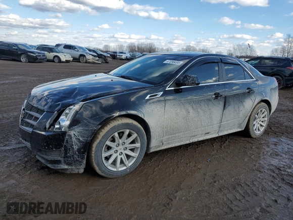 2012 Cadillac CTS with VIN 1G6DC5E57C0144713, listed as a Copart auction lot 47096495 with 144,580 mi miles and Clean Title. Bid and sale history available at DreamBid. Image 1.