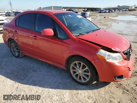 2009 Suzuki SX4 Touring Pkg 2 with VIN JS2YC417596201244, listed as a Copart auction lot 46684265 with 146,543 mi miles and Salvage Title. Bid and sale history available at carsss.com. Image 4.
