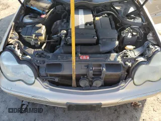 2003 Mercedes-Benz C 230 Kompressor with VIN WDBRF40J43F413609, listed as a Copart auction lot 78871514 with 175,748 mi miles and Salvage Title. Bid and sale history available at DreamBid. Image 11.