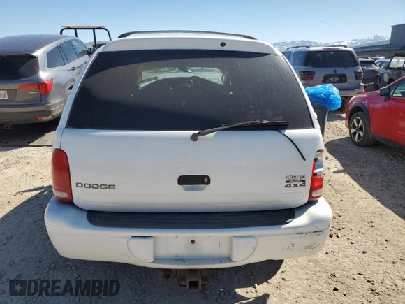 2001 Dodge Durango with VIN 1B4HS28Z01F604316, listed as a Copart auction lot 50384445 with Not provided miles and Salvage title. Bid and sale history available at DreamBid. Image 6.