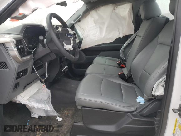 2022 Ford F-150 XL with VIN 1FTMF1CB7NKD02111, listed as a Copart auction lot 43138735 with 58,841 mi miles and Salvage Title. Bid and sale history available at carsss.com. Image 7.