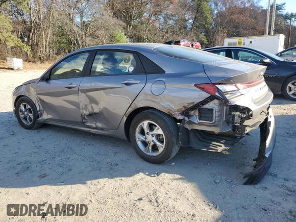 2023 Hyundai Elantra SE with VIN KMHLL4AG5PU436817, listed as a Copart auction lot 79548964 with 23,511 mi miles and Salvage Title. Bid and sale history available at DreamBid. Image 2.