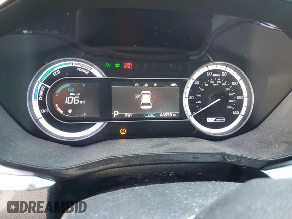 2022 Kia Niro LXS SE with VIN KNDCB3LC8N5504675, listed as a Copart auction lot 77027994 with 44,953 mi miles and Salvage Title. Bid and sale history available at carsss.com. Image 9.