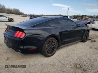 2017 Ford Mustang V6 with VIN 1FA6P8AM4H5279768, listed as a Copart auction lot 44333705 with 53,255 mi miles and Salvage Title. Bid and sale history available at carsss.com. Image 3.