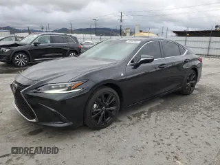 2023 Lexus ES 350 F Sport z VIN 58AJZ1B13PU155140, wystawiony jako Copart lot #49042865 z przebiegiem 24 145 mil mil oraz Szkoda całkowita • Salvage title. Historia ofert i sprzedaży dostępna na DreamBid. Obrazek 1.