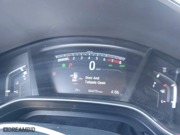 2018 Honda CR-V EX-L with VIN 5J6RW1H84JA010154, listed as a IAAI auction lot 41771411 with 66,275 mi miles. Bid and sale history available at carsss.com. Image 7.