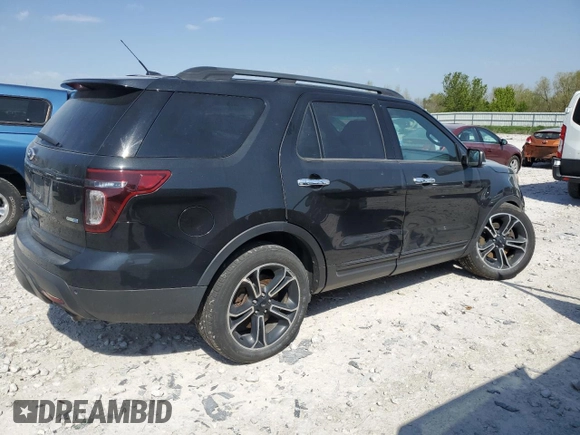 2014 Ford Explorer Sport z VIN 1FM5K8GT1EGA58935, wystawiony jako Copart lot #56365535 z przebiegiem 163 937 mil mil oraz Czysty tytuł • Clean title. Historia ofert i sprzedaży dostępna na DreamBid. Obrazek 3.