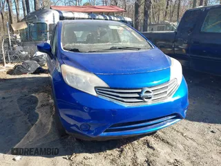 2015 Nissan Note S with VIN 3N1CE2CP3FL398208, listed as a IAAI auction lot 41222201 with 80,281 mi miles and . Bid and sale history available at DreamBid. Image 6.