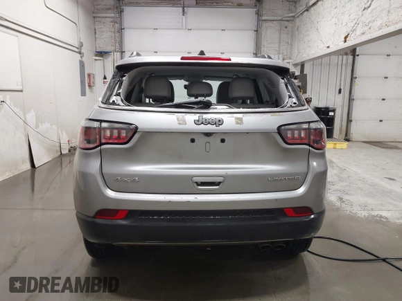 2020 Jeep Compass Limited with VIN 3C4NJDCB6LT148085, listed as a IAAI auction lot 41537903 with 55,878 mi miles and . Bid and sale history available at carsss.com. Image 16.