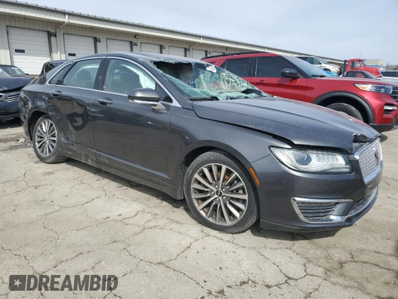 2017 Lincoln MKZ Select with VIN 3LN6L5CC1HR613093, listed as a Copart auction lot 45314395 with 65,053 mi miles and Non repairable. Bid and sale history available at DreamBid. Image 4.
