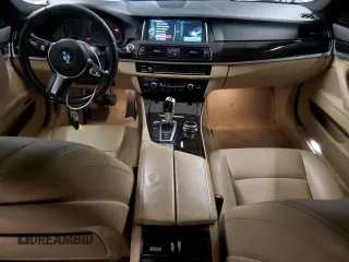 2014 BMW 5 Series 535i with VIN WBA5B1C5XED475536, listed as a Copart auction lot 52823305 with 144,013 mi miles and Clean Title. Bid and sale history available at carsss.com. Image 8.