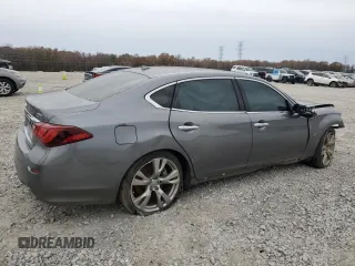 2018 Infiniti Q70 Luxe with VIN JN1BY1PR9JM370727, listed as a Copart auction lot 85170544 with Not provided miles and Clean title. Bid and sale history available at DreamBid. Image 3.