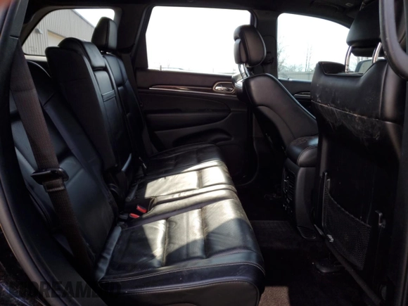 2017 Jeep Grand Cherokee Overland with VIN 1C4RJFCT1HC845477, listed as a Copart auction lot 46929605 with 109,168 mi miles and Clean Title. Bid and sale history available at carsss.com. Image 10.