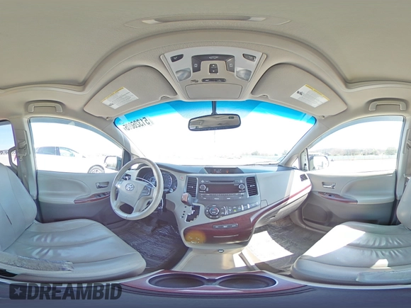 2013 Toyota Sienna XLE AAS with VIN 5TDYK3DC9DS381000, listed as a Copart auction lot 51326005 with 254,701 mi miles and Clean Title. Bid and sale history available at DreamBid. Image 14.