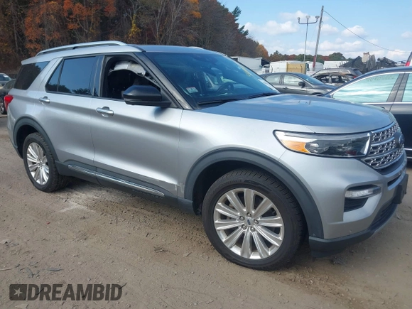 2021 Ford Explorer Limited with VIN 1FM5K8FW2MNA09295, listed as a IAAI auction lot 40694479 with 58,815 mi miles. Bid and sale history available at carsss.com. Image 1.